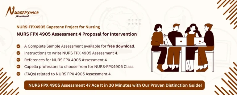NURS FPX 4905 Assessment 4 Proposal for Intervention